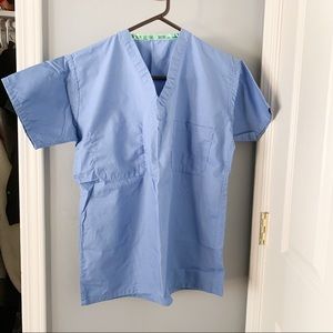 Unisex Fashion Seal Scrub Top